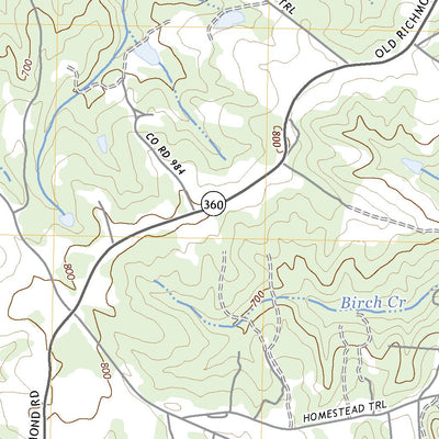 United States Geological Survey Blairs, VA (2022, 24000-Scale) digital map