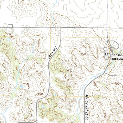 United States Geological Survey Blairstown, IA (2022, 24000-Scale) digital map