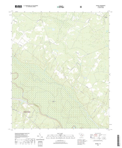United States Geological Survey Blakely, SC (2020, 24000-Scale) digital map