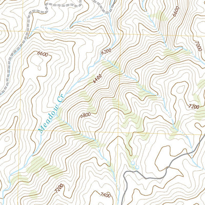 United States Geological Survey Blanchard Mountain, NV (2021, 24000-Scale) digital map