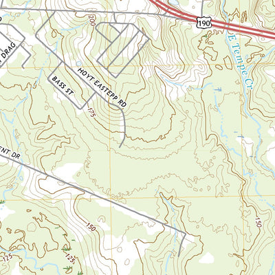 United States Geological Survey Blanchard, TX (2022, 24000-Scale) digital map