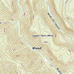 United States Geological Survey Bland, NM (2020, 24000-Scale) digital map