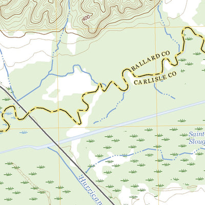 United States Geological Survey Blandville, KY (2022, 24000-Scale) digital map