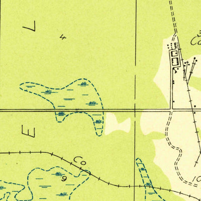 United States Geological Survey Blaney Park, MI (1931, 31680-Scale) digital map