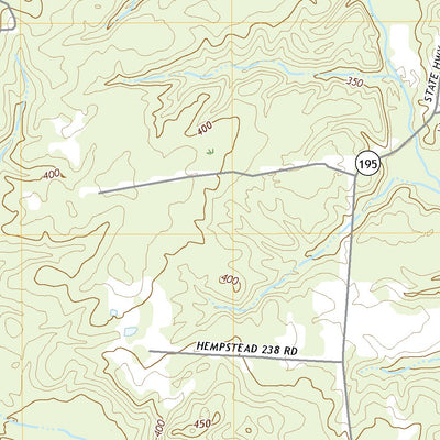 United States Geological Survey Blevins, AR (2020, 24000-Scale) digital map