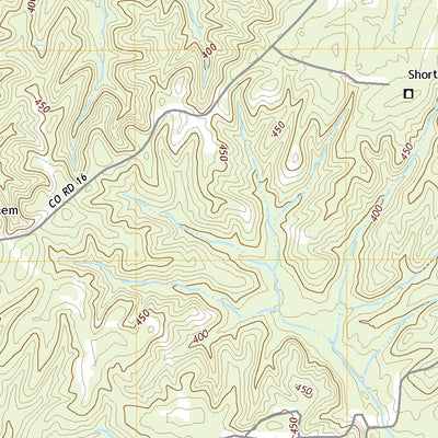 United States Geological Survey Blevins, AR (2020, 24000-Scale) digital map