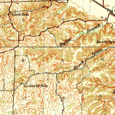 United States Geological Survey Bloomfield, MO (1939, 62500-Scale) digital map