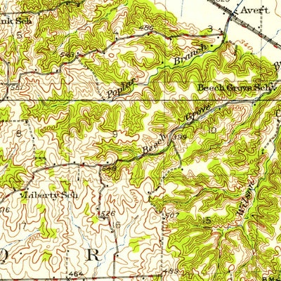 United States Geological Survey Bloomfield, MO (1949, 62500-Scale) digital map