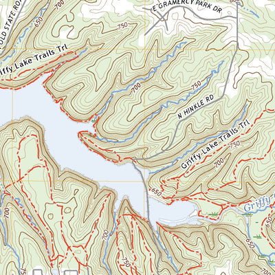 United States Geological Survey Bloomington, IN (2022, 24000-Scale) digital map
