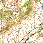 United States Geological Survey Bloomsbury, NJ (1943, 31680-Scale) digital map