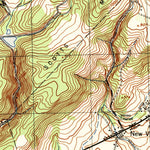 United States Geological Survey Bloomsbury, NJ (1943, 31680-Scale) digital map