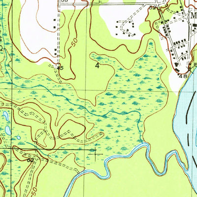United States Geological Survey Blountstown, FL (1945, 24000-Scale) digital map