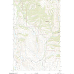 United States Geological Survey Blue Buck Mountain, WA (2020, 24000-Scale) digital map