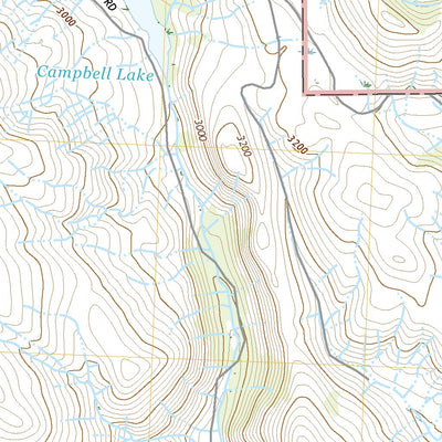 United States Geological Survey Blue Buck Mountain, WA (2020, 24000-Scale) digital map