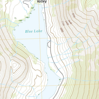 United States Geological Survey Blue Goat Mountain, WA (2020, 24000-Scale) digital map