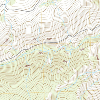 United States Geological Survey Blue Goat Mountain, WA (2020, 24000-Scale) digital map