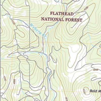 United States Geological Survey Blue Grass Ridge, MT (2020, 24000-Scale) digital map