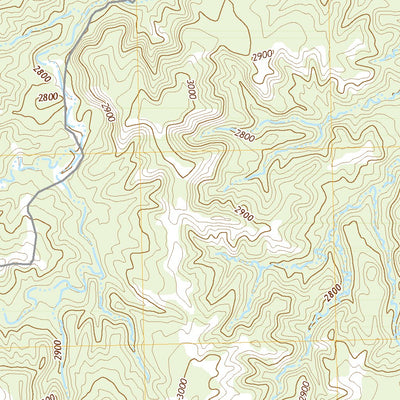 United States Geological Survey Blue Hole Springs, TX (2022, 24000-Scale) digital map