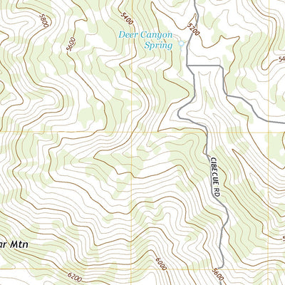 United States Geological Survey Blue House Mountain, AZ (2021, 24000-Scale) digital map