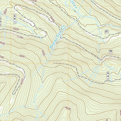 United States Geological Survey Blue Lake, WA (2020, 24000-Scale) digital map