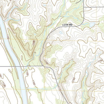 United States Geological Survey Blue Rapids NE, KS (2022, 24000-Scale) digital map