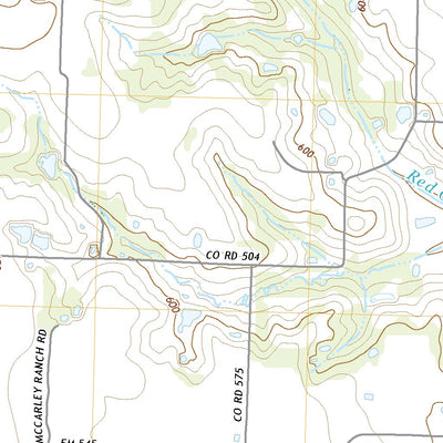 United States Geological Survey Blue Ridge, TX (2022, 24000-Scale) digital map