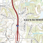 United States Geological Survey Blue Springs, MO (2021, 24000-Scale) digital map