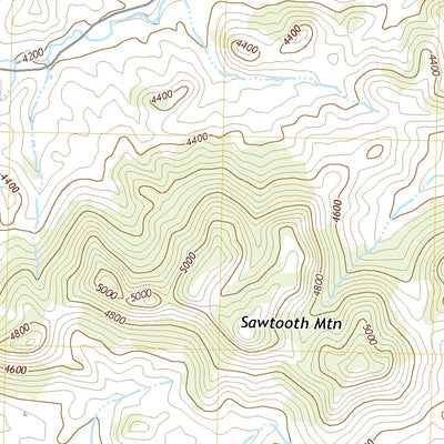 United States Geological Survey Blue Stone Peak, MT (2020, 24000-Scale) digital map