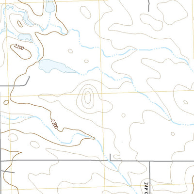United States Geological Survey Bluegrass, ND (2020, 24000-Scale) digital map