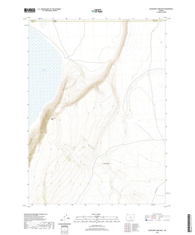 United States Geological Survey Bluejoint Lake East, OR (2020, 24000-Scale) digital map