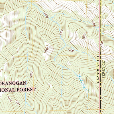 United States Geological Survey Bodie Mountain, WA (2020, 24000-Scale) digital map