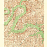 United States Geological Survey Bollinger Creek, MO (1934, 24000-Scale) digital map