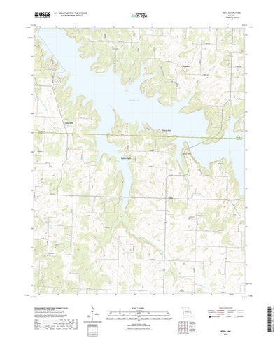 United States Geological Survey Bona, MO (2021, 24000-Scale) digital map