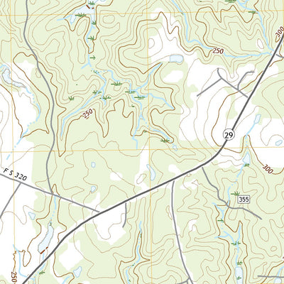 United States Geological Survey Bond Pond, MS (2021, 24000-Scale) digital map