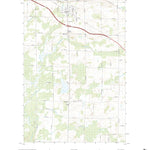 United States Geological Survey Bonduel, WI (2022, 24000-Scale) digital map