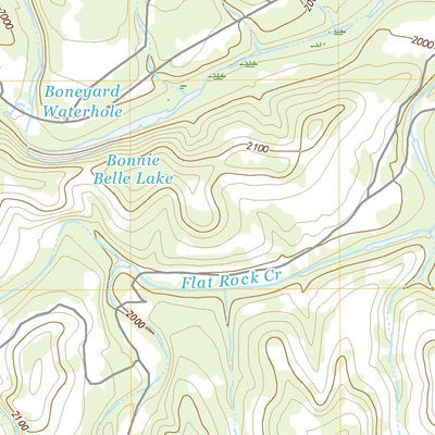 United States Geological Survey Boneyard Draw, TX (2022, 24000-Scale) digital map
