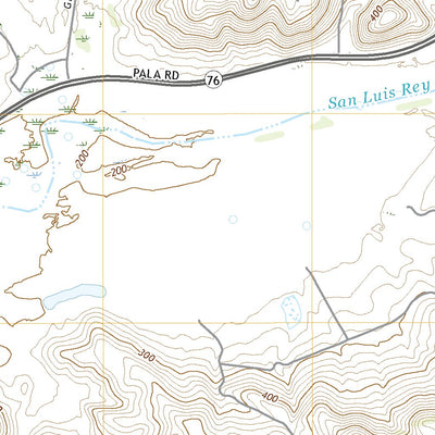United States Geological Survey Bonsall, CA (2022, 24000-Scale) digital map