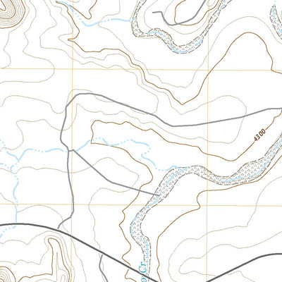 United States Geological Survey Bookout Ranch, NM (2020, 24000-Scale) digital map