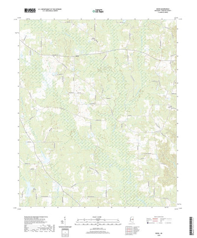 United States Geological Survey Boon, MS (2020, 24000-Scale) digital map