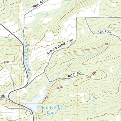 United States Geological Survey Booneville, AR (2020, 24000-Scale) digital map