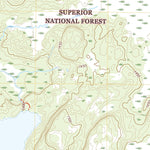 United States Geological Survey Bootleg Lake, MN (2022, 24000-Scale) digital map