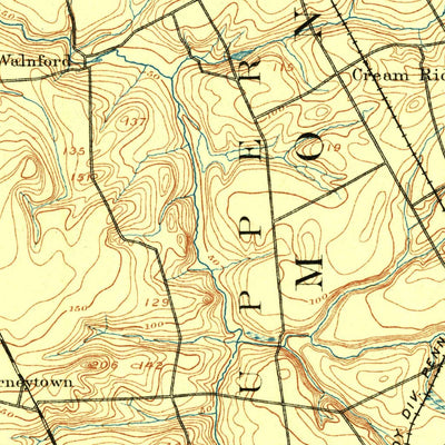 United States Geological Survey Bordentown, NJ-PA (1888, 62500-Scale) digital map