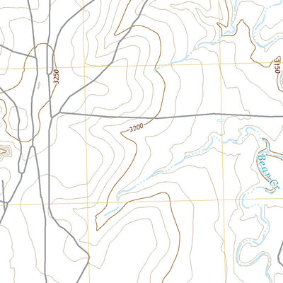 United States Geological Survey Borger SE, TX (2022, 24000-Scale) digital map