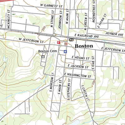 United States Geological Survey Boston, GA (2020, 24000-Scale) digital map
