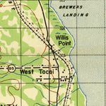 United States Geological Survey Bostwick, FL (1947, 50000-Scale) digital map