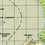 United States Geological Survey Bostwick, FL (1947, 50000-Scale) digital map