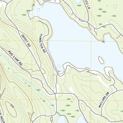 United States Geological Survey Bottle Lake, ME (2021, 24000-Scale) digital map