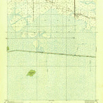 United States Geological Survey Boudreaux Lake, LA (1935, 31680-Scale) digital map