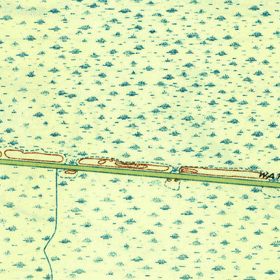 United States Geological Survey Boudreaux Lake, LA (1935, 31680-Scale) digital map