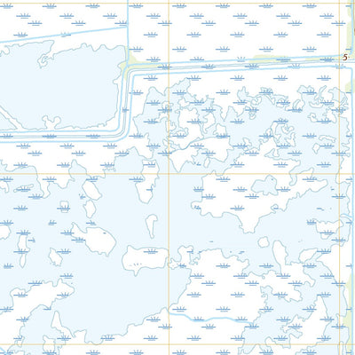 United States Geological Survey Boudreaux Lake, LA (2020, 24000-Scale) digital map
